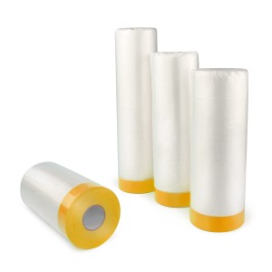 Folia maskująca z taśmą Washi Gold