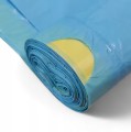 Niebieskie worki na śmieci z taśma ściągającą - 120l
